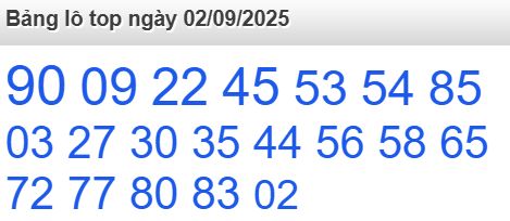 soi cầu xsmb 02/09/2025, soi cầu mb 02 09 2025, dự đoán xsmb 02-09-2025, btl mb 02 09 2025, dự đoán miền bắc 02/09/2025, chốt số mb 02 09 2025, soi cau mien bac 02-09-2025