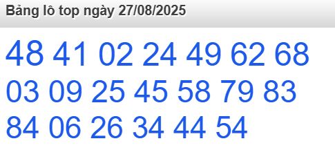 soi cầu xsmb 27/08/2025, soi cầu mb 27 08 2025, dự đoán xsmb 27-08-2025, btl mb 27 08 2025, dự đoán miền bắc 27/08/2025, chốt số mb 27 08 2025, soi cau mien bac 27-08-2025