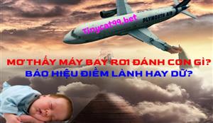 Mơ Thấy Máy Bay Rơi Đánh Con Gì? Báo Hiệu Điềm Lành Hay Dữ?
